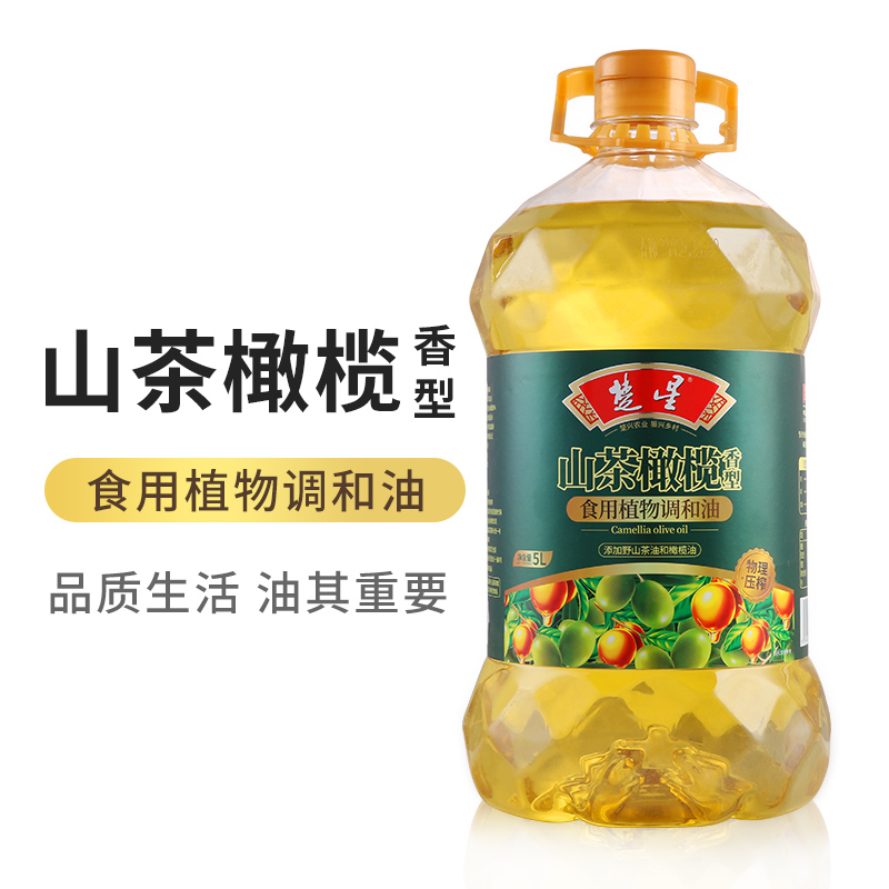 楚星山茶橄榄油调和油-5L